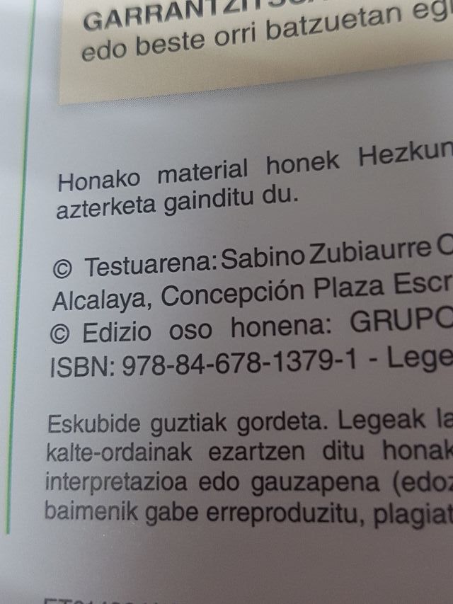 Libros Natura Zientziak DBH2 Anaya-Haritza