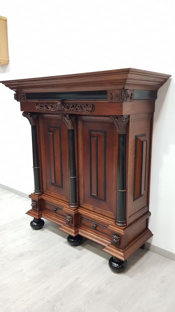 Libreria Rustica de Roble Macizo