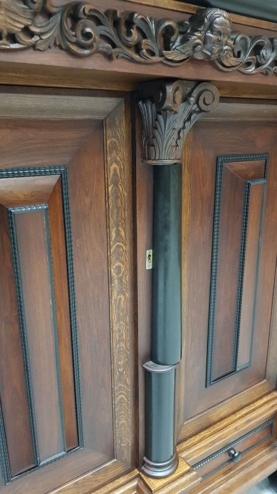 Libreria Rustica de Roble Macizo