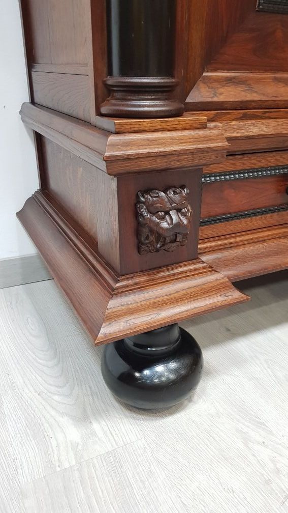 Libreria Rustica de Roble Macizo