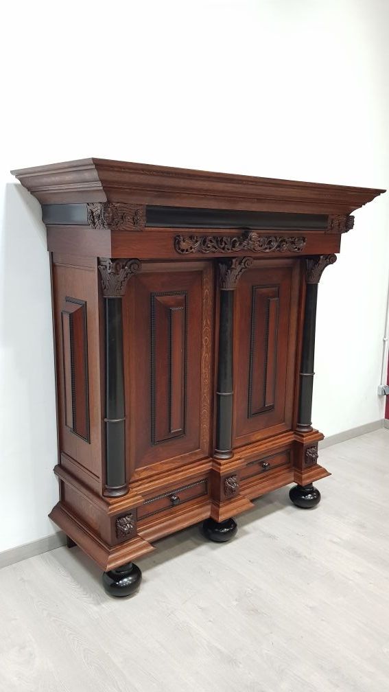 Libreria Rustica de Roble Macizo