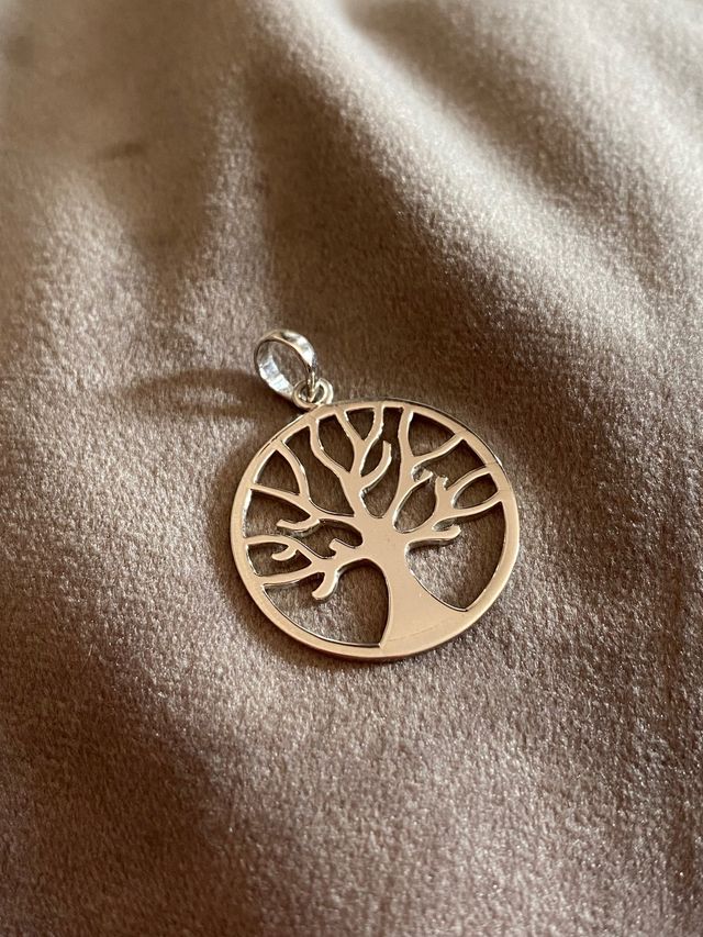 Colgante del árbol de la vida en Plata de Ley 925