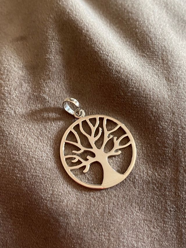 Colgante del árbol de la vida en Plata de Ley 925