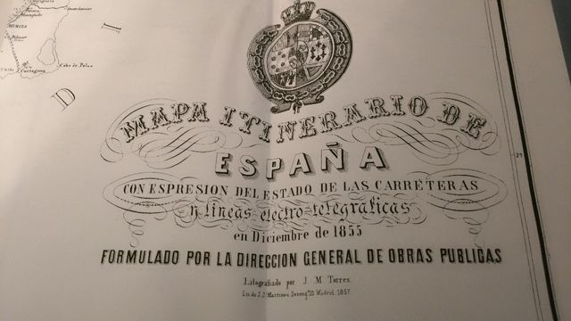 Memoria de las obras públicas en España en 1856