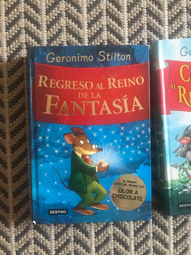 Libro Geronimo Stilton Viaje al Reino de la Fantas