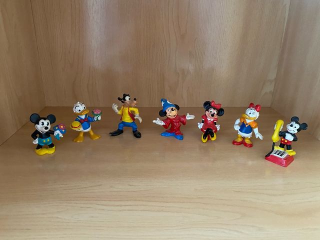 Lote 7 figuras Disney años 90.