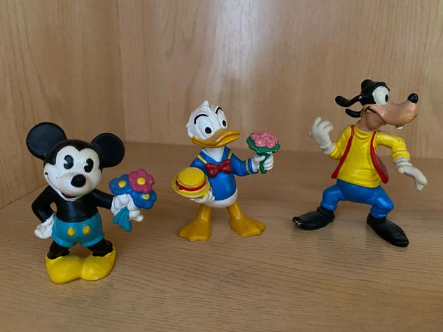 Lote 7 figuras Disney años 90.