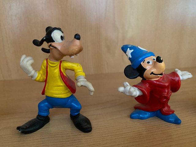Lote 7 figuras Disney años 90.