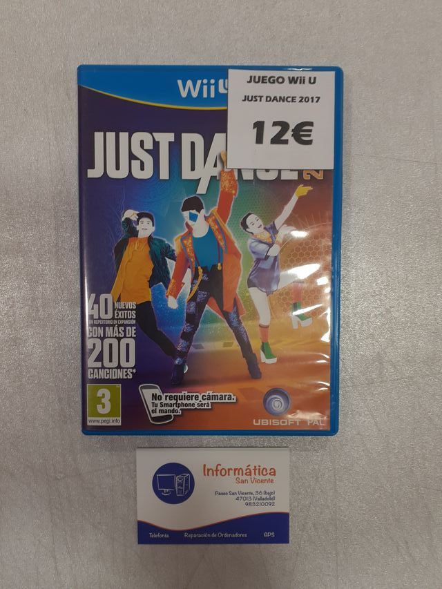 Videojuego Nintendo Wii U Just Dance 2017