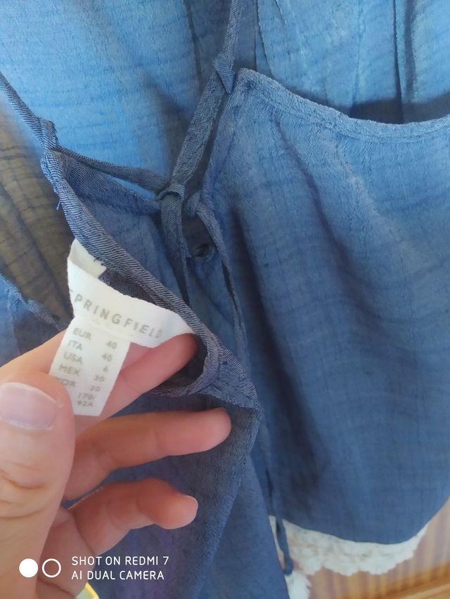 camiseta eatilo boho. talla M-40