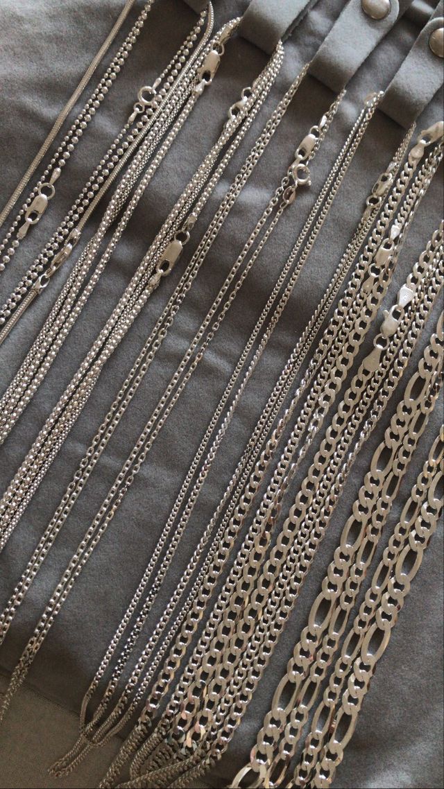 Cadenas en Plata de Ley 925