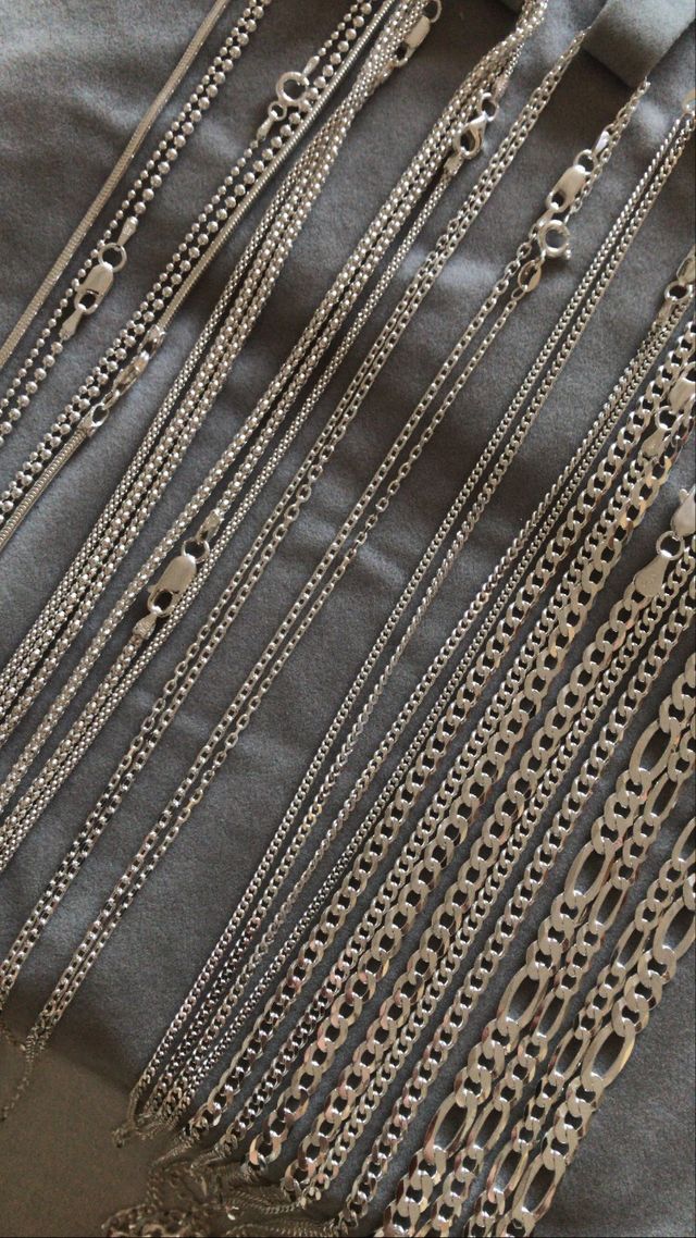 Cadenas en Plata de Ley 925