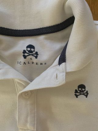 polo scalpers blanco
