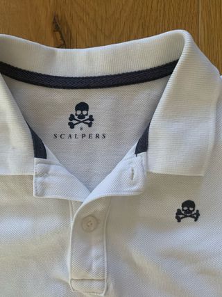 polo scalpers blanco