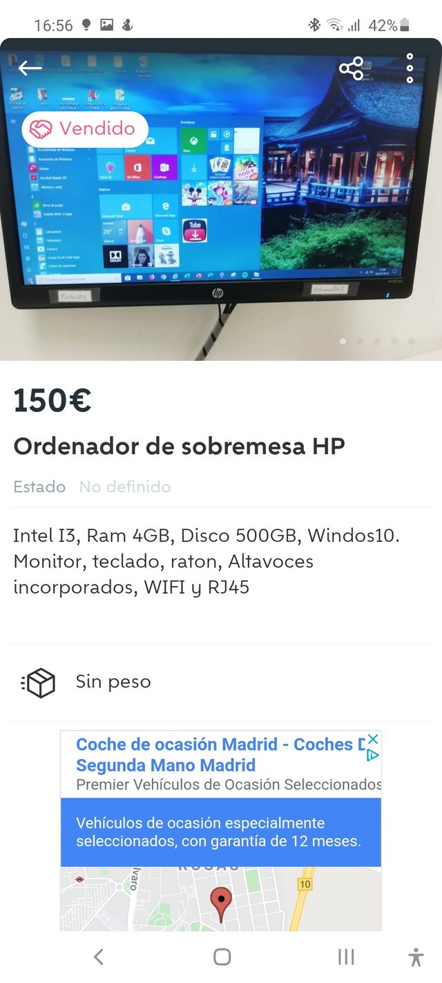 Ordenador de sobremesa