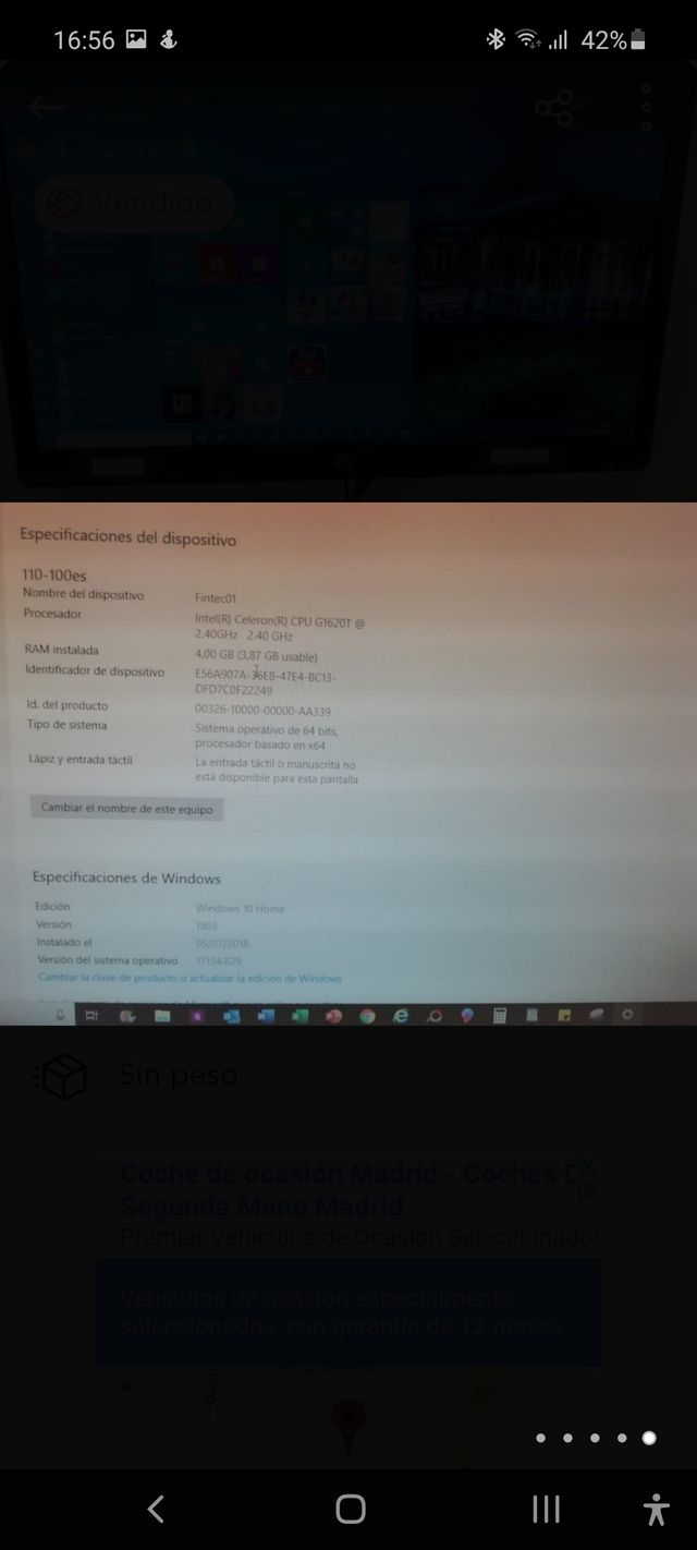 Ordenador de sobremesa