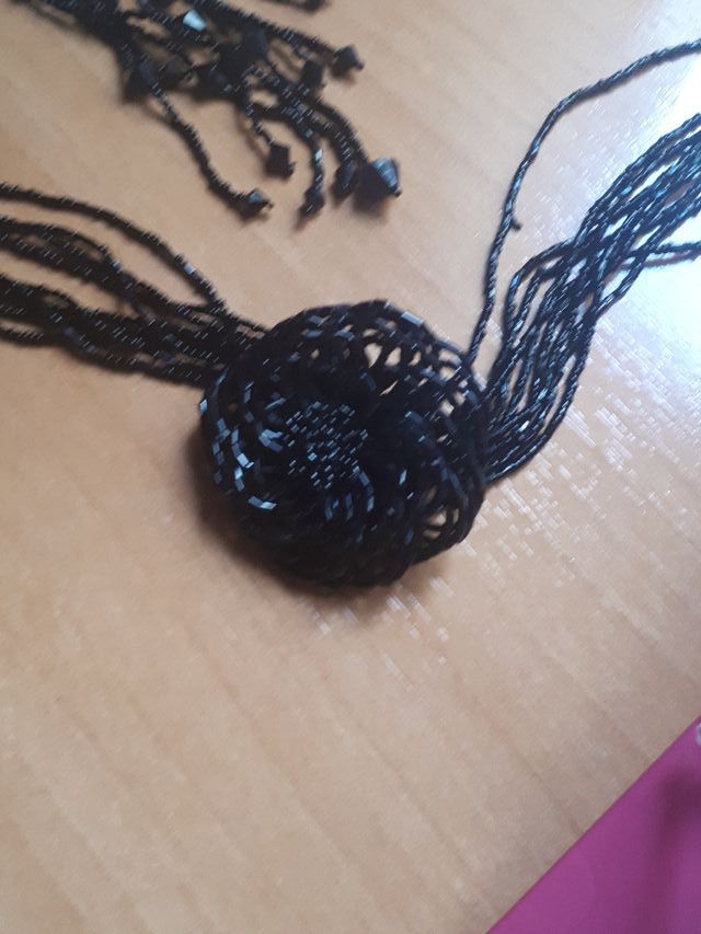 Cinturón/gargantilla bolitas