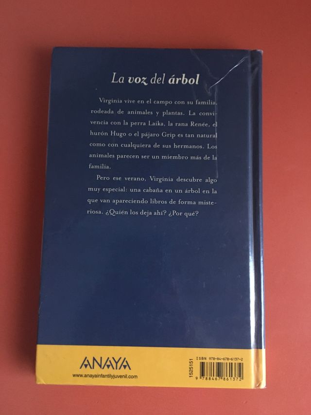 Libro de lectura "La voz del árbol", Anaya