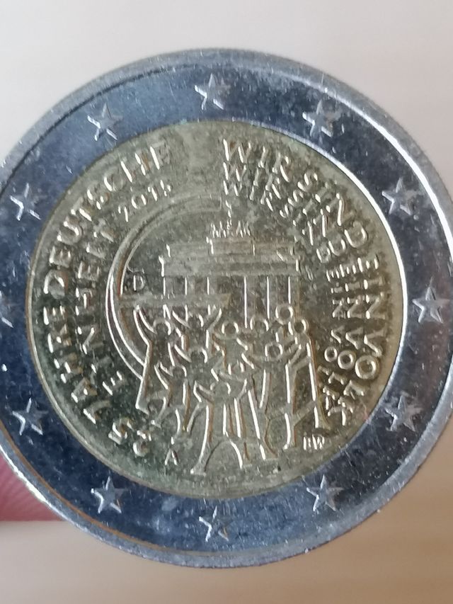 Moneda 2€ Alemania 2015 Unificación