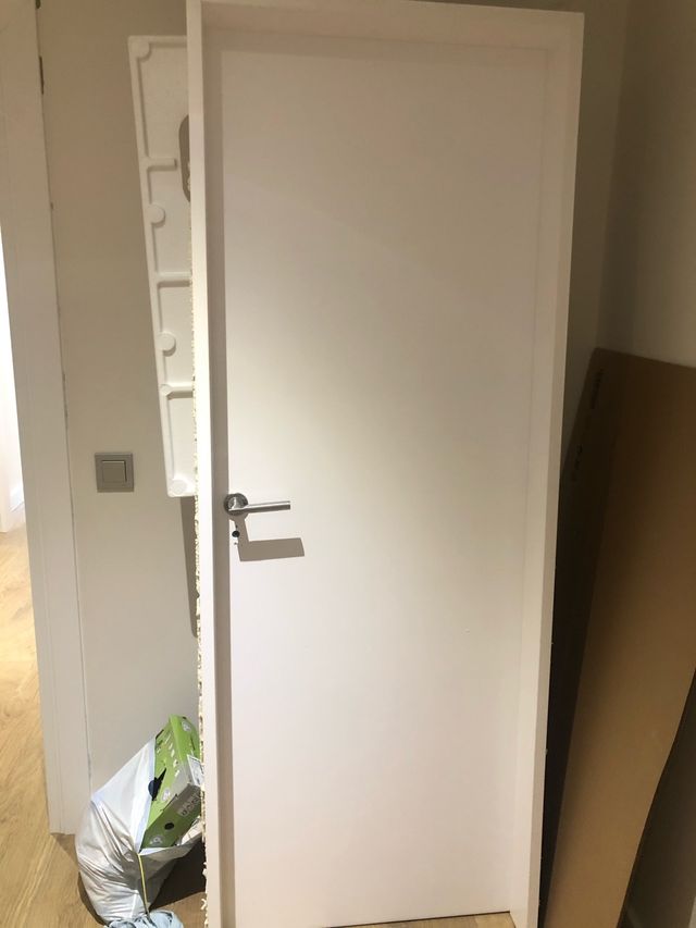 Puertas retiradas de nueva construcción