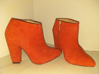 Botines Zara rojos de segunda mano en Albacete en WALLAPOP