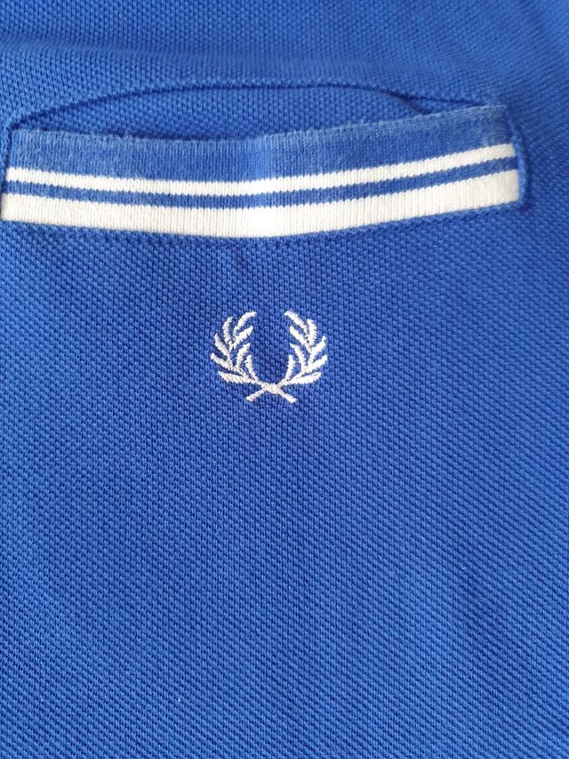 Polo Fred Perry azul Talla M