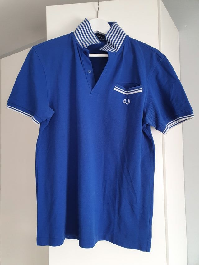 Polo Fred Perry azul Talla M