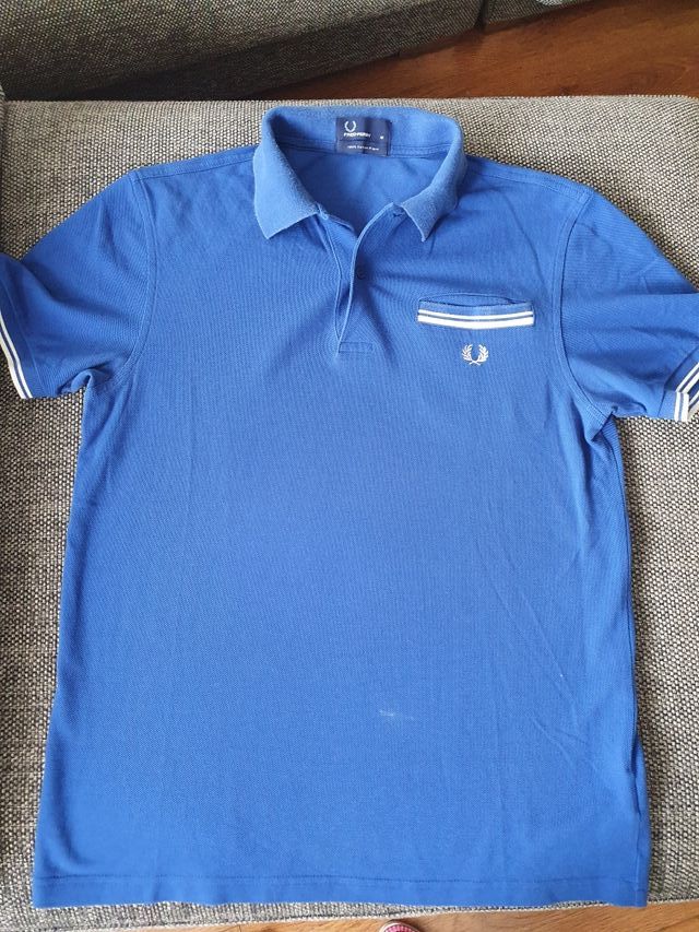 Polo Fred Perry azul Talla M