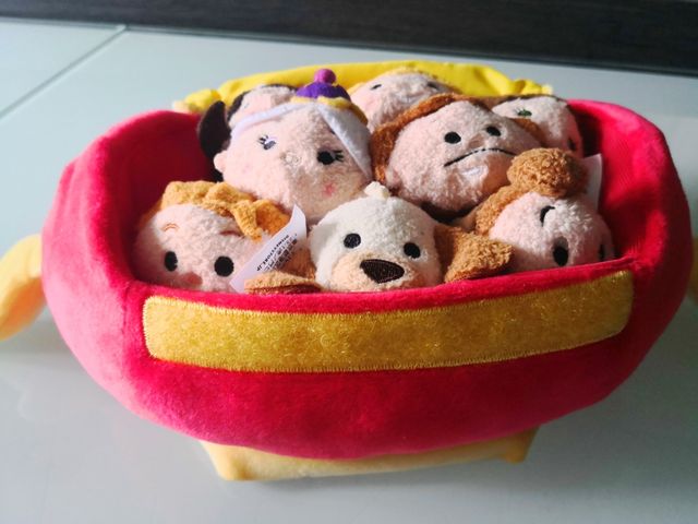 tsum tsum bella y bestia set