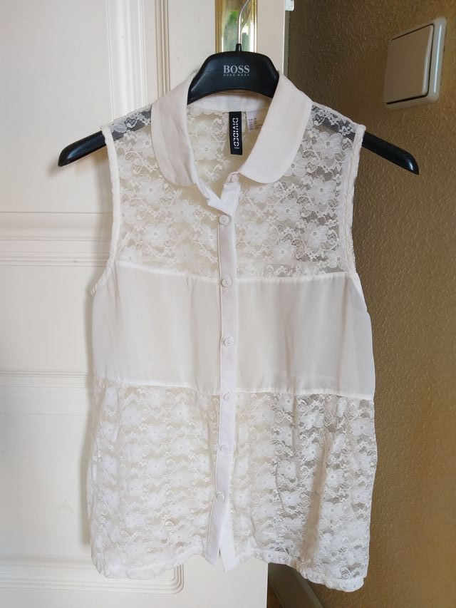 Blusa Transparente. H&M