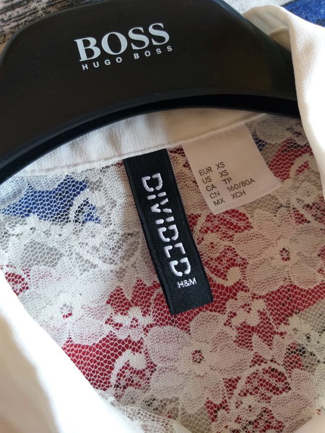 Blusa Transparente. H&M