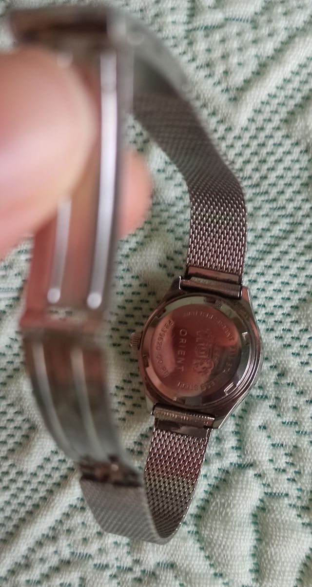 reloj señora orient 21 jewels automático vintage