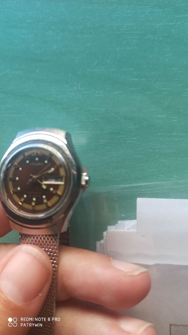 reloj señora orient 21 jewels automático vintage