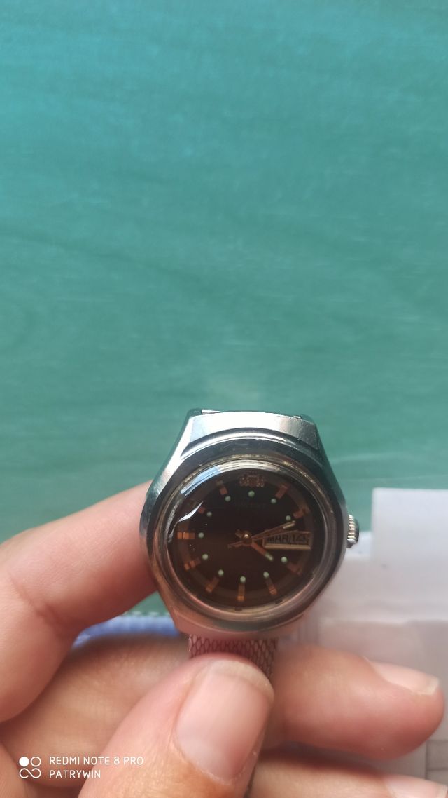 reloj señora orient 21 jewels automático vintage