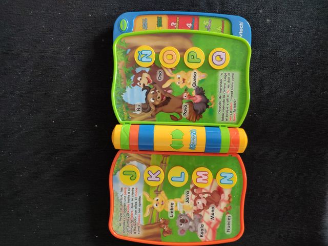Libro aprende letras de VTech