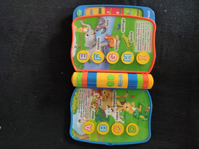 Libro aprende letras de VTech