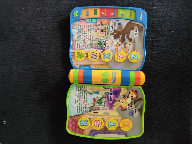 Libro aprende letras de VTech