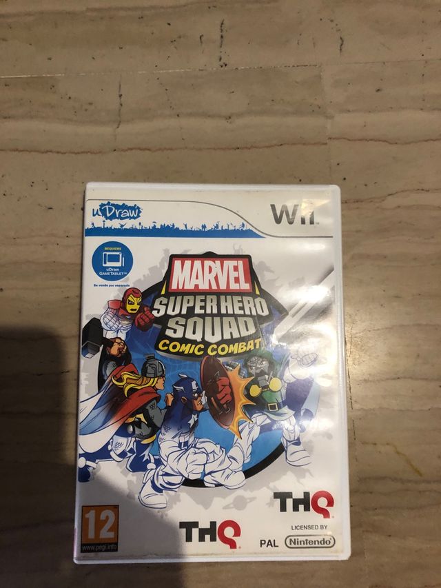 juego wii marvel super hero squad