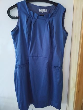 Vestit ceremonia talla 46 de segunda mano por 15 EUR en Vilafranca del  Penedès en WALLAPOP