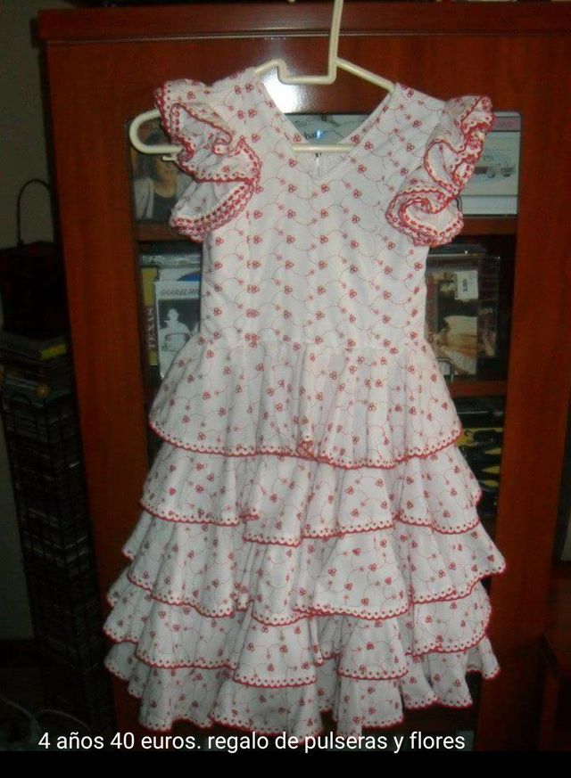 TRAJE DE GITANA 4 AÑOS
