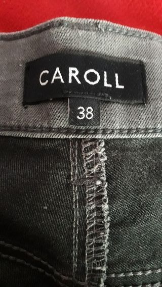 Pantalones para mujer o chica CAROLL.Talla 38 de segunda mano por 10 EUR en  Madrid en WALLAPOP