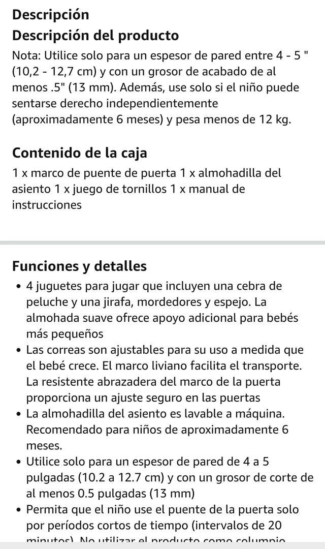 ponticello porta Bright Starts.