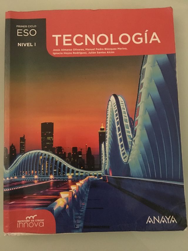Libro de Tecnología primer ciclo ESO nivel 1