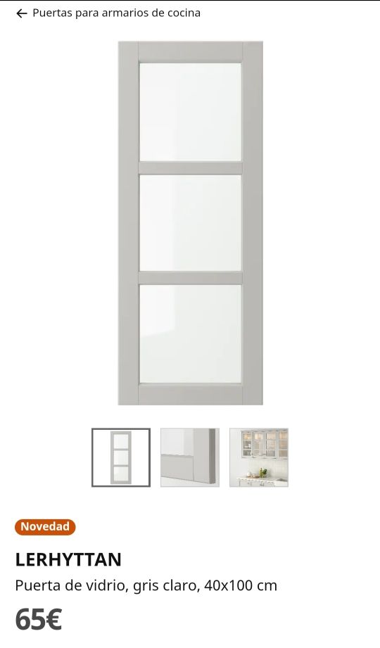 Puertas LERHTTAN Ikea