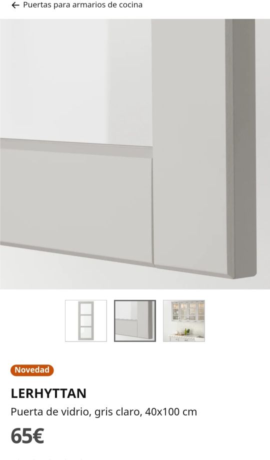 Puertas LERHTTAN Ikea