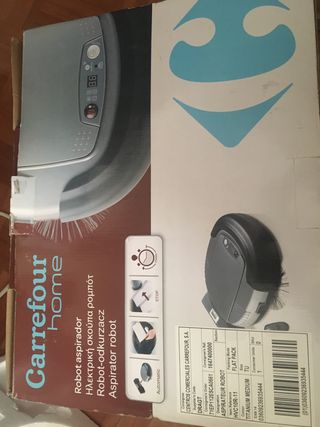 Robot aspirador carrefour home ofertón de segunda mano por 25 EUR en Madrid  en WALLAPOP