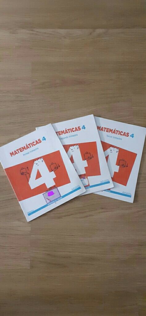 Libro de Matemáticas. 4°Primaria