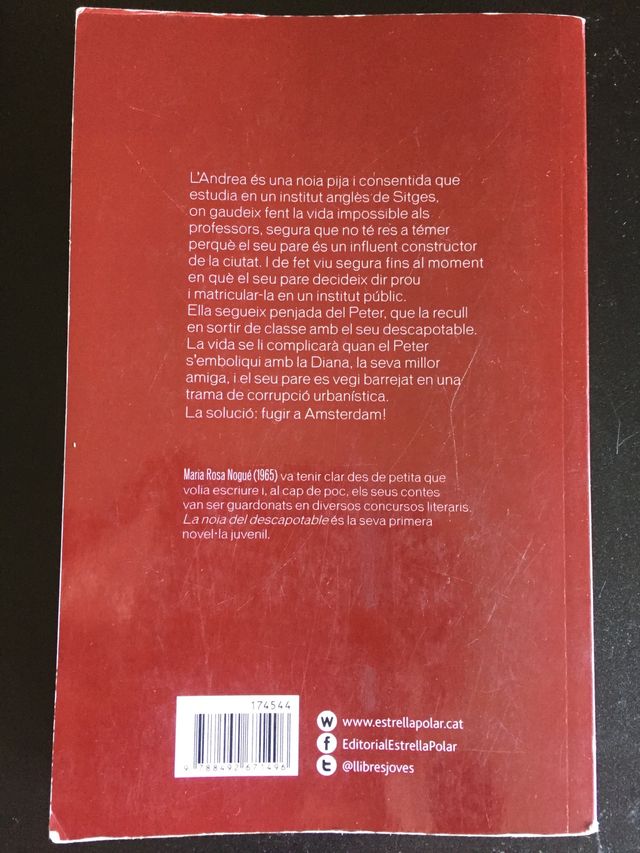 Libro La noia del Descapotable