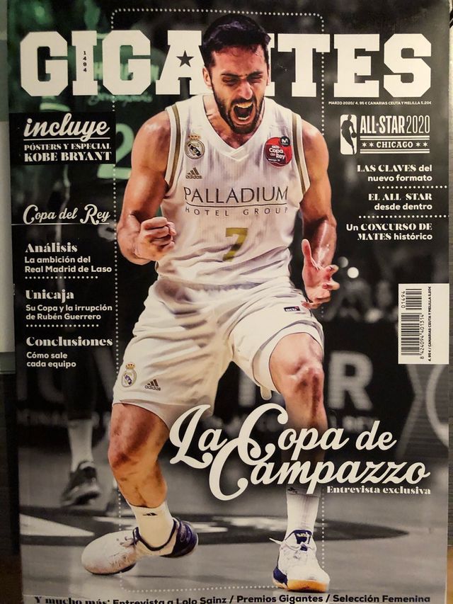 Nuovo Magazine Gigantes Campazzo