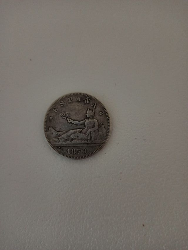 2 pesetas 1870
